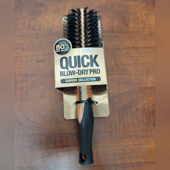 Conair Quick Blow-Dry Pro Hair Brush Nwt - Picture 2 of 6